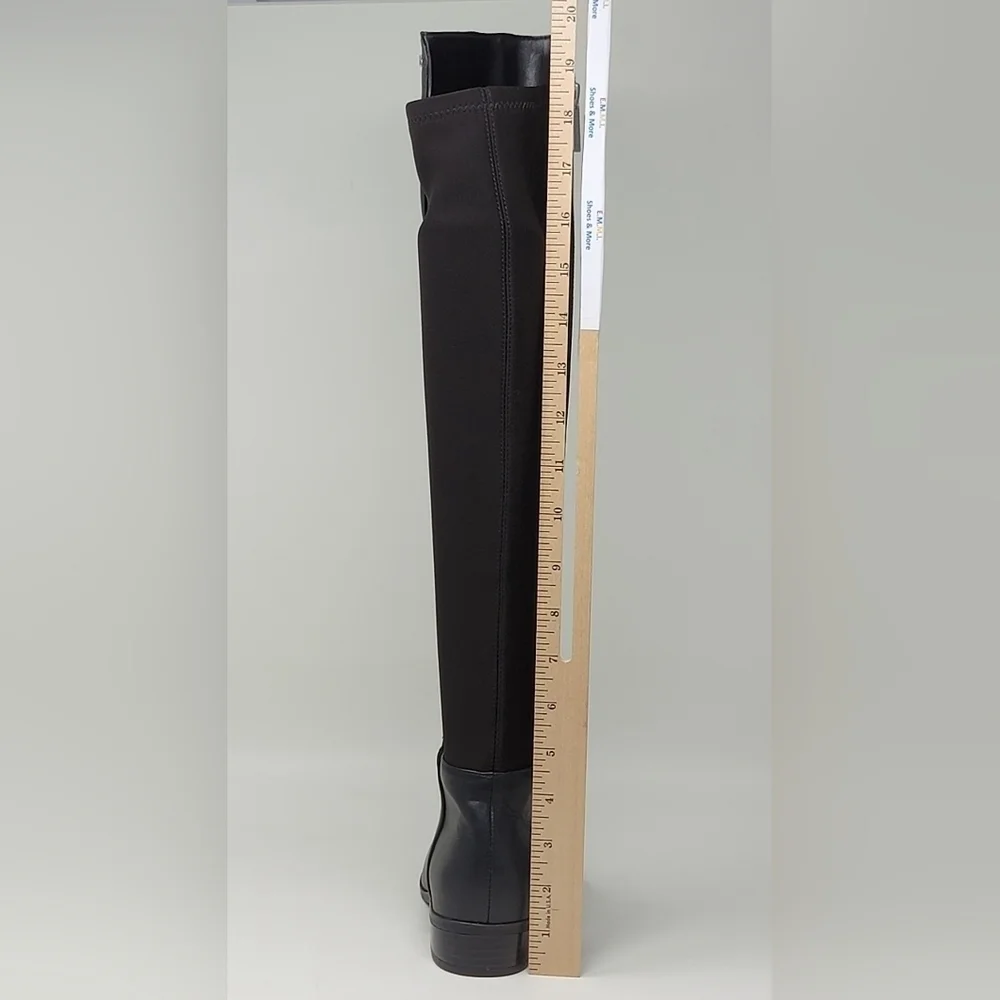 Michael Kors Women's Bromley Over The Knee Flat Riding Black Boot Size 5.5 New